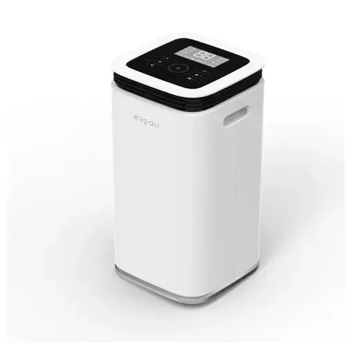 Dezumidificator Evoair  FlexyDry 16 Smart, 16l/24h, Senzor de Umiditate, Functie Ionizare, Uscare Rufe, Rezervor 2.2l (Alb)