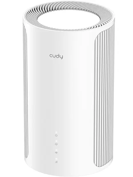 Router Wireless Cudy P4 5G SA/NSA, AX3000, Dual-Band, Wi-Fi 6, Dual-Core 1GHz CPU, 128MB/512MB Flash/RAM, SIM Card Slot, Cudy Mesh (Alb)