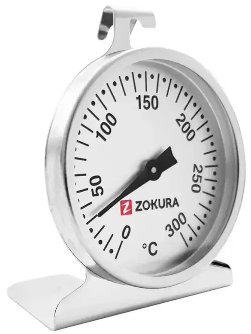 Termometru pentru cuptor Zokura Z1188, 0 / 300 °C (Inox)