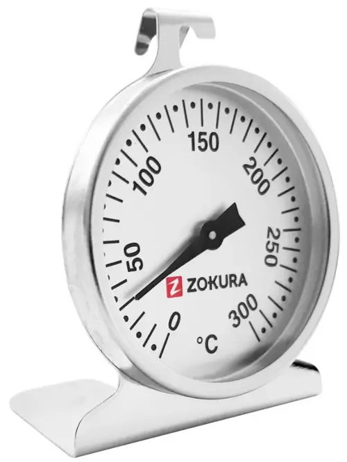 Termometru pentru cuptor Zokura Z1188, 0 / 300 °C (Inox)