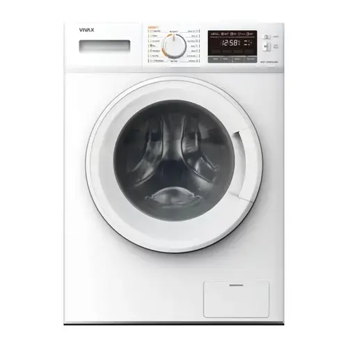 Masina de spalat rufe cu uscator VIVAX WDF-1408D616BS, Spalare 8 kg, 1400 RPM, Uscare 6 kg, Eco, Clasa B Spalare, Clasa E Uscare, Display digital, Control electronic, Blocare acces copii, Temperatura reglabila, Quick Wash, Delay Start, 16 Programe (Alb)