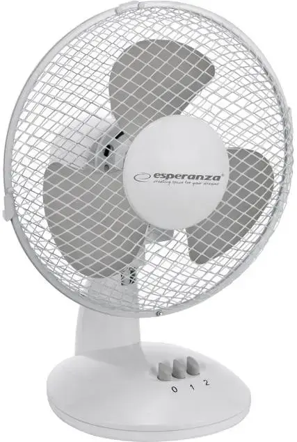 Ventilator de birou Esperanza EHF004WE, 30W (Alb)
