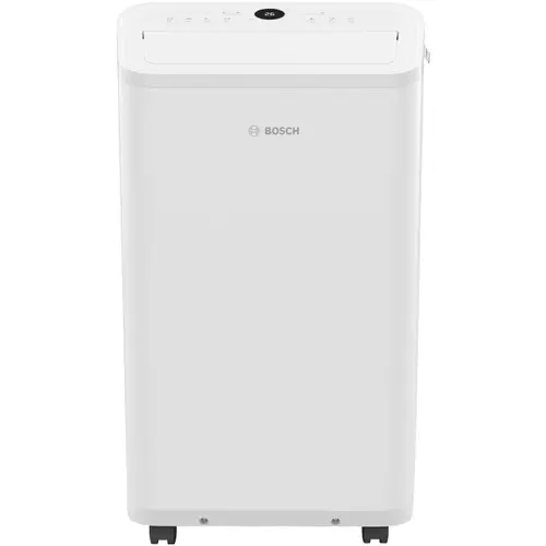 Aparat de aer conditionat portabil Bosch Cool 2000, 9000 BTU, Clasa A, 35 mp, functie dezumidificare (Alb)