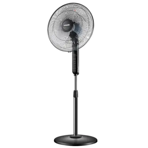 Ventilator de birou Noveen F450, diametru 40 cm, 45 W, 3 trepte de viteza, reglare pe inaltime (Negru)