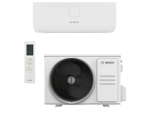 Aparat de aer conditionat Bosch Climate 3000i, 9000 BTU, A++/A+, Filtru catalizator rece, functie Wind avoid me, functie Follow-me, Wi-Fi Ready (Alb)