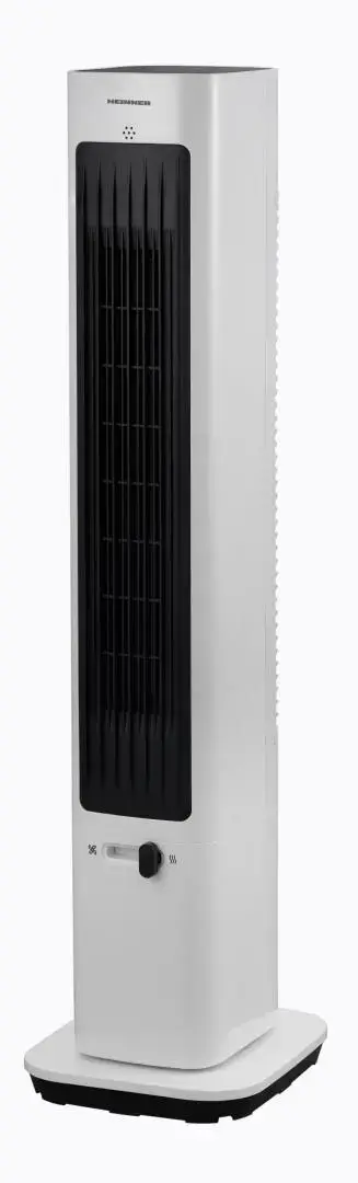 Ventilator turn Heinner HTFA-M20WH, 2000 W, 3 viteze racire, 2 viteze incalzire, Termostat digital, Temporizator 24 ore, Telecomanda, Oscilatie (Alb)