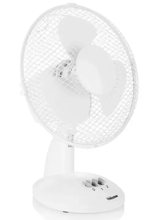 Ventilator de birou Tristar VE-5923, 30 W (Alb)