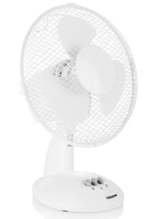Ventilator de birou Tristar VE-5923, 30 W (Alb)