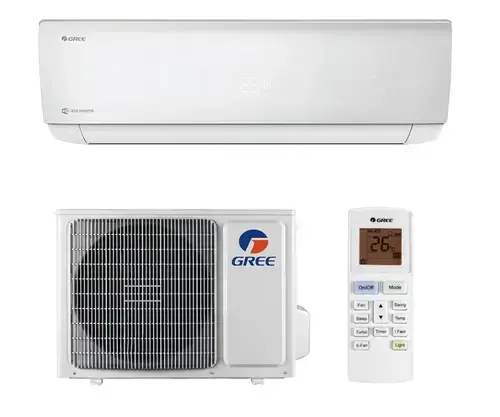Aparat de aer conditionat Gree Bora A4 Silver GWH09AAAXB-K6DNA4B, 9000 BTU, A++/A+, Wi-Fi, Inverter, Cold Plasma, Kit instalare inclus (Alb)
