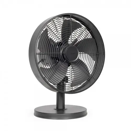 Ventilator de birou Livoo DOM488, 35 W, diametru 33.5cm, 3 viteze, functie de oscilatie orizontala si inclinare (Negru)