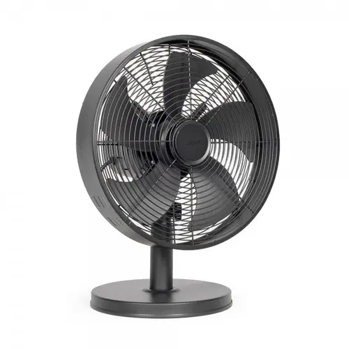 Ventilator de birou Livoo DOM488, 35 W, diametru 33.5cm, 3 viteze, functie de oscilatie orizontala si inclinare (Negru)