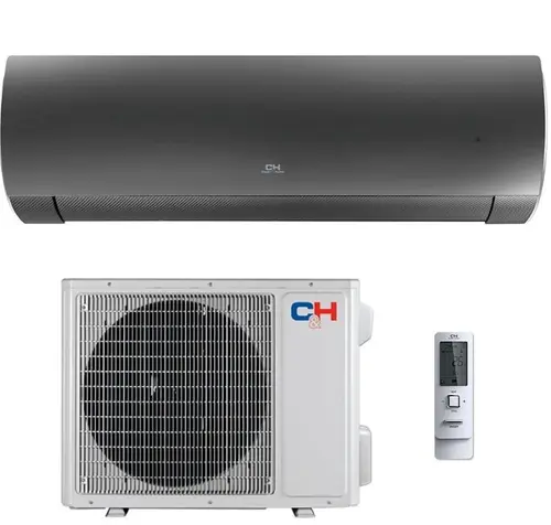 Aparat de aer conditionat Cooper&Hunter Daytona CH-S18FTXD-BL, 18000 BTU, Clasa A++/A+++, Inverter, Wi-Fi, I FEEL, Auto-restart, BLUE-FIN (Negru)