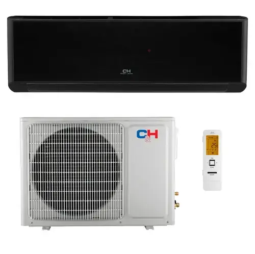 Aparat de aer conditionat Cooper&Hunter SUPREME Continental CH-S12FTXAL-BL, 12000 BTU, Clasa A+++/A+++, Inverter, Wi-Fi, I FEEL, Auto-restart, Auto-diagnosticare, BLUE FIN (Negru)