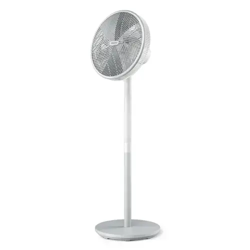 Ventilator cu picior si rotire automata Philips Seria 2000 CX2550/00,  Diametru 40 cm, Inclinare automata (Alb)