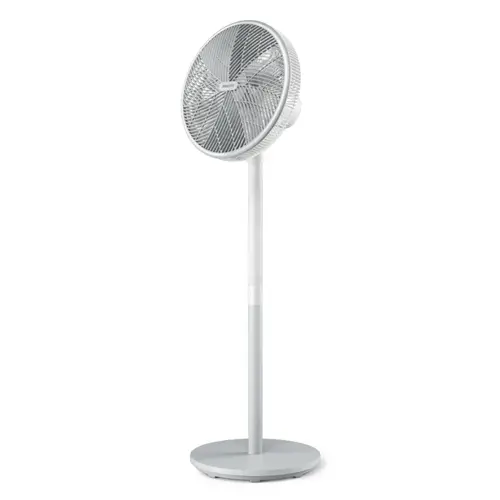 Ventilator cu picior si rotire automata Philips Seria 2000 CX2550/00,  Diametru 40 cm, Inclinare automata (Alb)