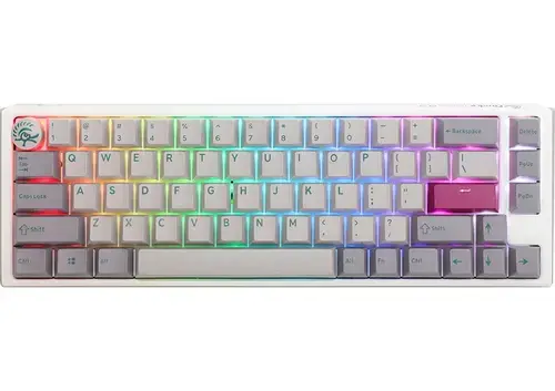 Tastatura Gaming Ducky One 3 SF, RGB, Wired, USB, Cherry MX-Red Switches (Gri/Alb)