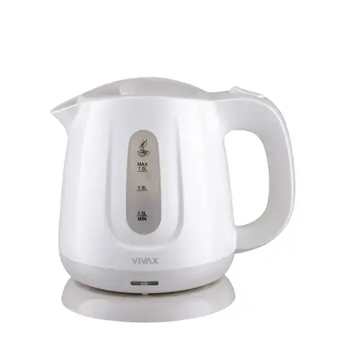 Fierbator de apa Vivax WH-103WB, 1100 W, 1 litri (Alb/Gri)