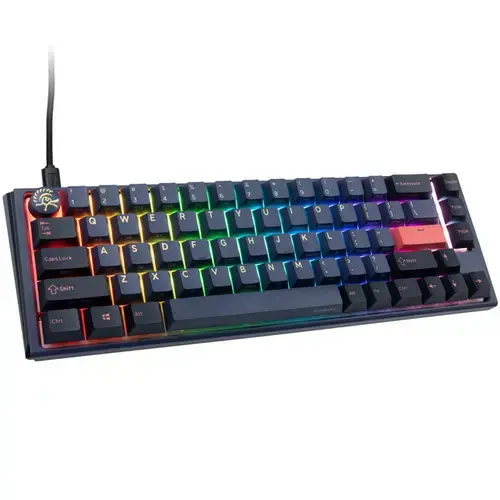 Tastatura Gaming Ducky One 3 SF, Wired, USB, iluminare RGB (Albastru)