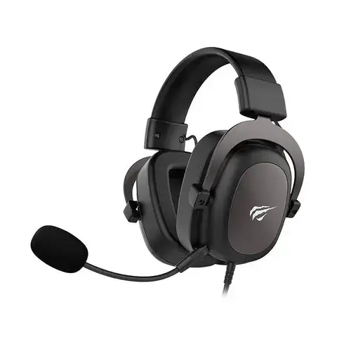 Casti Gaming HAVIT H2002D cu fir, Jack 3,5 mm, Microfon omnidirectional (Negru)