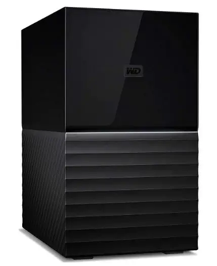 HDD Extern Western Digital My Book Duo, 24TB, 3.5inch, USB 3.1 Type-C si USB 3.0 (Negru)