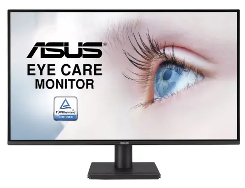 Monitor IPS LED ASUS 27inch VA27AQ, QHD (2560x1440), VGA, HDMI, DisplayPort, Boxe, 75 Hz, 1 ms (Negru)