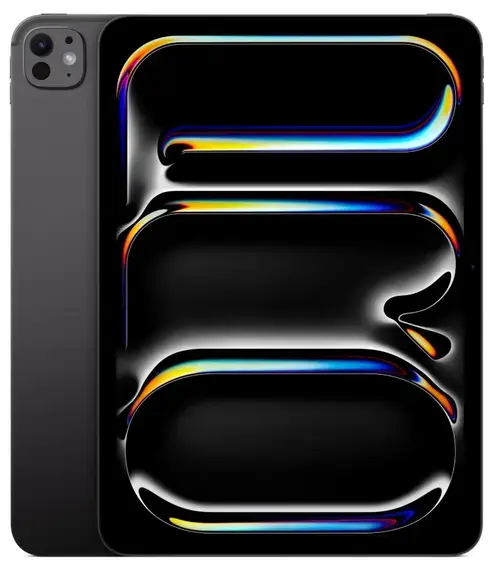 Tableta Apple iPad Pro 11 2025 Cellular, Procesor Apple M5, Ecran Ultra Retina OLED 11inch, 12GB RAM, 256GB Flash, Camera 12 MP, Wi-Fi, Bluetooth, GPS, 5G, iPadOS (Negru)