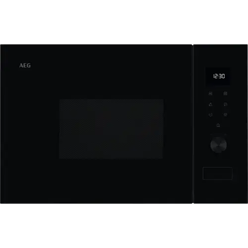 Cuptor cu microunde incorporabil AEG OS5MG20EB, 20 l, 800 W, Putere grill 1000 W, Afisaj digital, Timer electronic (Negru)