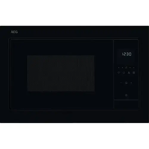 Cuptor cu microunde incorporabil AEG OS5GM251EB, 25 l, Putere microunda 900 W, Putere grill 1000 W, Afisaj digital, Timer electronic (Negru)