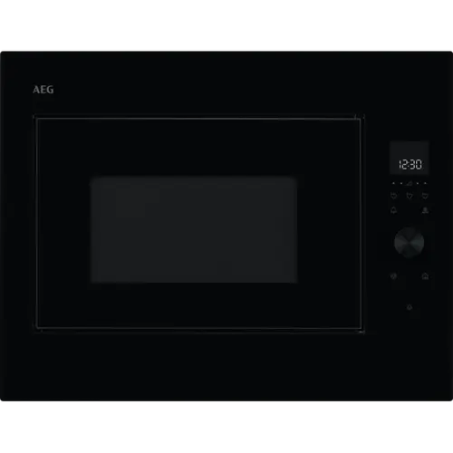 Cuptor cu microunde incorporabil AEG TB6SM261FB 26 L, Gatire cu abur (vas inclus), Putere microunda 900 W, Afisaj digital, Timer electronic (Negru)