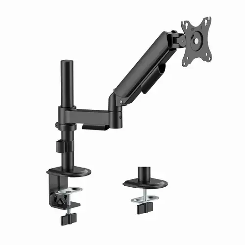 Brat reglabil pentru montarea ecranului pe birou Gembird MA-DA1P-02, 17inch - 32inch (Negru)