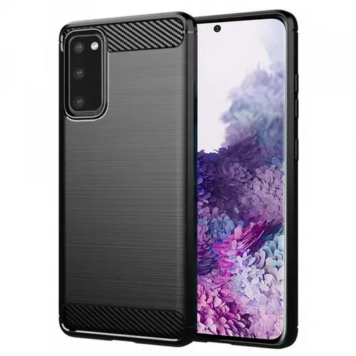 Husa pentru Samsung Galaxy S20 5G G981 / S20 G980, Techsuit, Carbon