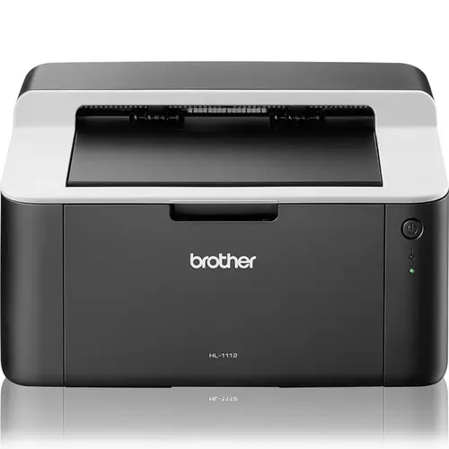 Imprimanta Monocrom Brother HL-1112E, A4, USB, 20ppm (Negru/Alb)