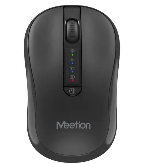 Mouse Meetion BTM185, Wireless 2.4Ghz, Bluetooth (Negru)