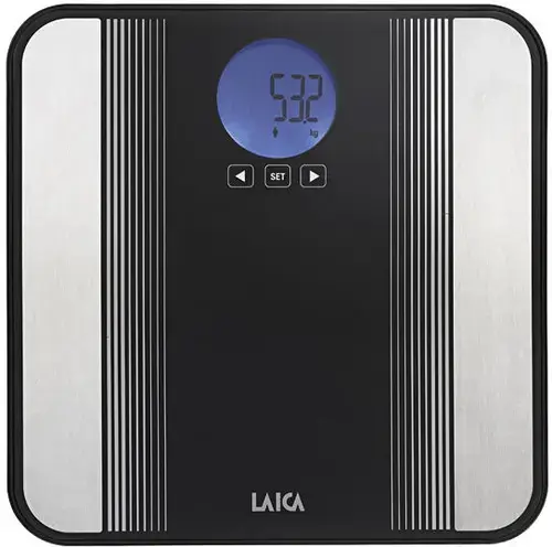 Cantar electronic Laica PS5012, 180kg (Negru)