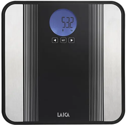 Cantar electronic Laica PS5012, 180kg (Negru)