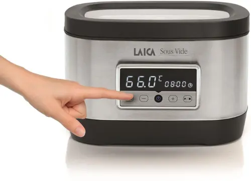 Aparat de gatit Sous Vide Laica SVC200, 700W, Display LED, Touch Sensor (Argintiu/Negru)
