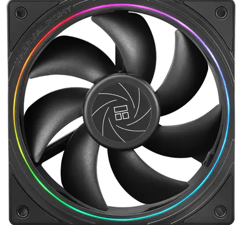 Ventilator Thermalright TL-S12, 120mm, 1500 rpm, RGB (Negru)