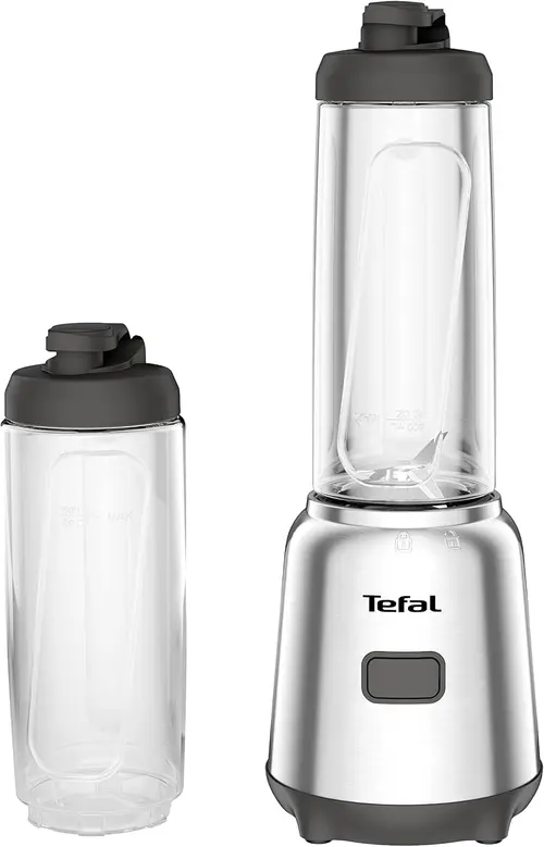 Mixer Tefal BL15FD Mix&Move Blender, 300 W, 0.6 l, Otel inoxidabil (Argintiu)
