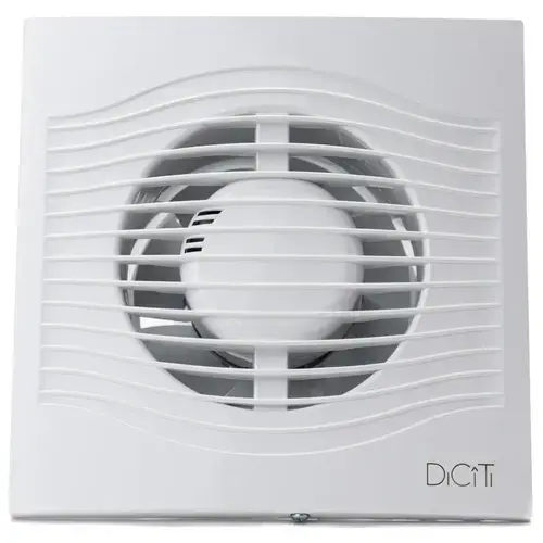 Ventilator baie SLIM 4C MRH Super Silent, Clapeta antiretur, Motor Long Life 40000h, Debit 90mc/h, Ø100mm