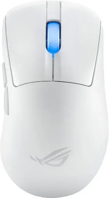 Mouse Gaming ASUS ROG Keris II Ace, Wireless 2.4 Ghz, Bluetooth, Wired (Alb)