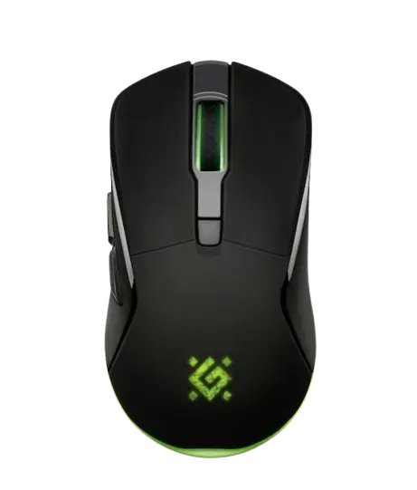 Mouse Gaming Defender GM-534, Wireless 2.4Ghz, iluminare RGB (Negru)
