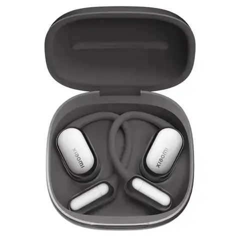 Casti Open-Ear Xiaomi OpenWear Stereo Pro, True Wireless, Bluetooth, Hi-Res Audio Wireless, Autonomie 45 ore (Negru)