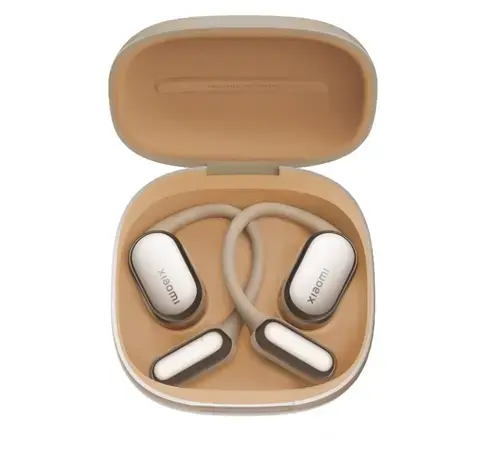 Casti Open-Ear Xiaomi OpenWear Stereo Pro, True Wireless, Bluetooth, Hi-Res Audio Wireless, Autonomie 45 ore (Auriu)