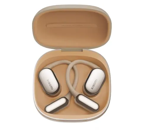 Casti Open-Ear Xiaomi OpenWear Stereo Pro, True Wireless, Bluetooth, Hi-Res Audio Wireless, Autonomie 45 ore (Auriu)