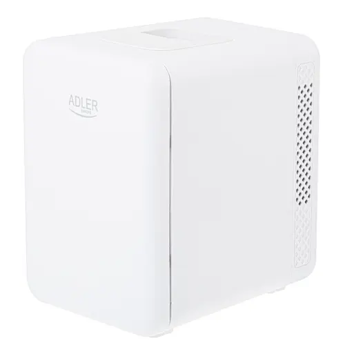 Mini frigider Adler AD 8084W, 12V/220V, 32-42 W, 4 L, Incalzire/Racire (Alb)