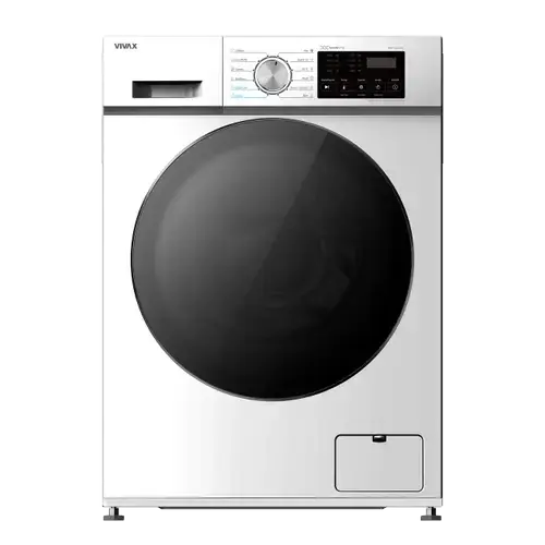 Masina de spalat rufe VIVAX WFL-140912CI, 9kg, 1400 RPM, Motor Inverter, Clasa A, 12 Programe, Drum Clean, Spalare cu abur (Alb)