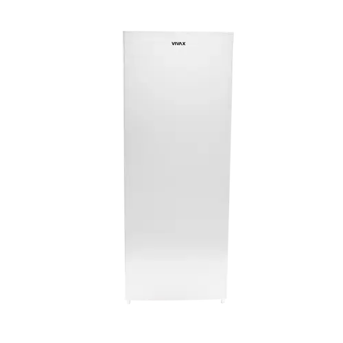 Frigider cu o usa VIVAX VL-235E, 230L, Clasa E, Termostat reglabil, Usa reversibila, Suprafata painted metal, 4 Rafturi de Sticla securizata, H 142 cm (Alb)