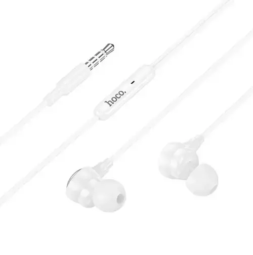 Casti Stereo HOCO M116, Microfon (Alb)