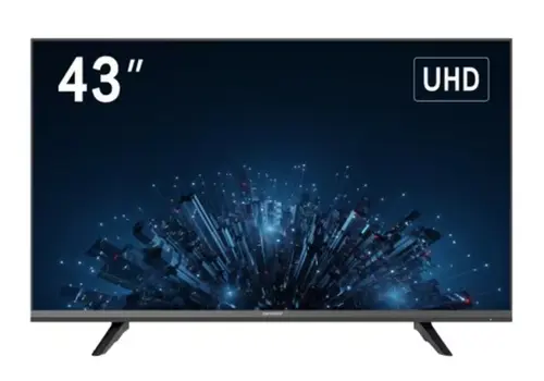 Monitor VA LED Hikvision 43inch DS-D5043U3-1V0S, UHD (3840 × 2160), VGA, HDMI, DisplayPort, Boxe (Negru)