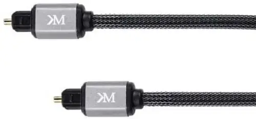 Cablu optic Kruger&Matz KM0318, 0.5 m (Negru)